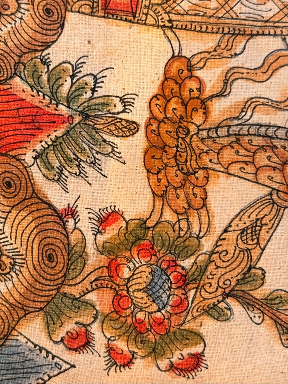 Vintage collectible Hindu Thai artwork - Picture 5 of 6